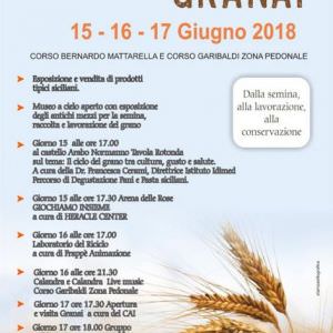 Grani&Granai 15-16-17 giugno 2018